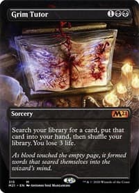 Grim Tutor (Alternate Art) - Core Set 2021
