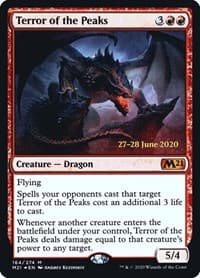 Terror of the Peaks (M21) - Prerelease Cards