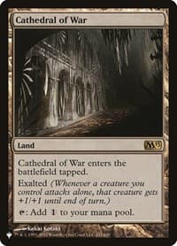 Cathedral of War - The List Reprints