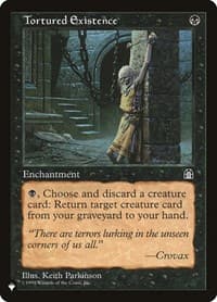 Tortured Existence - The List Reprints