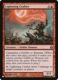Lightning Crafter - The List Reprints