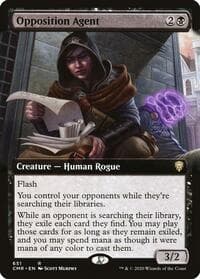Opposition Agent (Extended Art) - Commander Legends