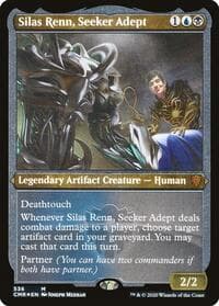 Silas Renn, Seeker Adept (Foil Etched) - Commander Legends