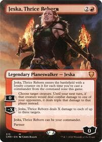 Jeska, Thrice Reborn (Borderless) - Commander Legends