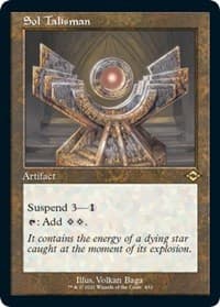 Sol Talisman (Retro Frame) (Foil Etched) - Modern Horizons 2