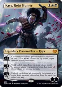 Kaya, Geist Hunter (Borderless) - Innistrad: Crimson Vow