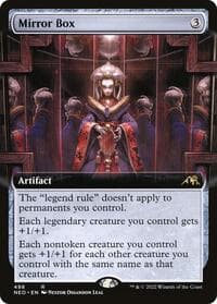 Mirror Box (Extended Art) - Kamigawa: Neon Dynasty