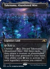 Takenuma, Abandoned Mire (Borderless) - Kamigawa: Neon Dynasty