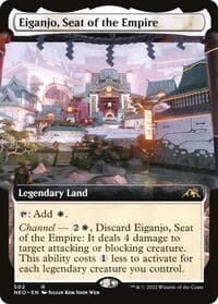 Eiganjo, Seat of the Empire (Extended Art) - Kamigawa: Neon Dynasty