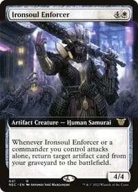 Ironsoul Enforcer (Extended Art) - Commander: Kamigawa: Neon Dynasty