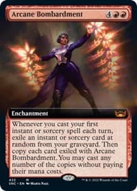 Arcane Bombardment (Extended Art) - Streets of New Capenna