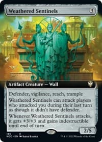 Weathered Sentinels (Extended Art) - Commander: Streets of New Capenna