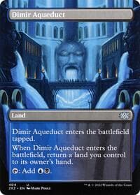 Dimir Aqueduct (Borderless) - Double Masters 2022