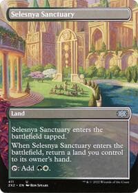 Selesnya Sanctuary (Borderless) - Double Masters 2022