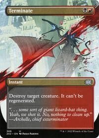 Terminate (Borderless) - Double Masters 2022