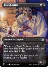 Blood Artist (Borderless) - Double Masters 2022