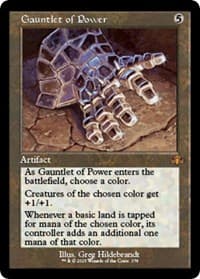 Gauntlet of Power (Retro Frame) - Dominaria Remastered