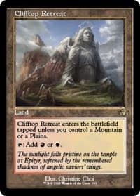 Clifftop Retreat (Retro Frame) - Dominaria Remastered