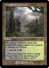 Woodland Cemetery (Retro Frame) - Dominaria Remastered