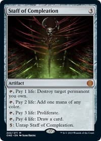 Staff of Compleation - Phyrexia: All Will Be One