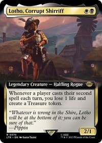 Lotho, Corrupt Shirriff (Extended Art) - Universes Beyond: The Lord of the Rings: Tales of Middle-earth